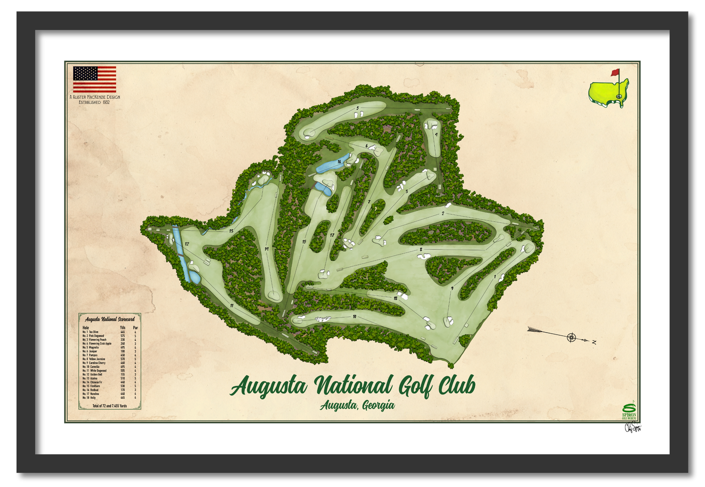Augusta National Golf Club - Home of the Masters