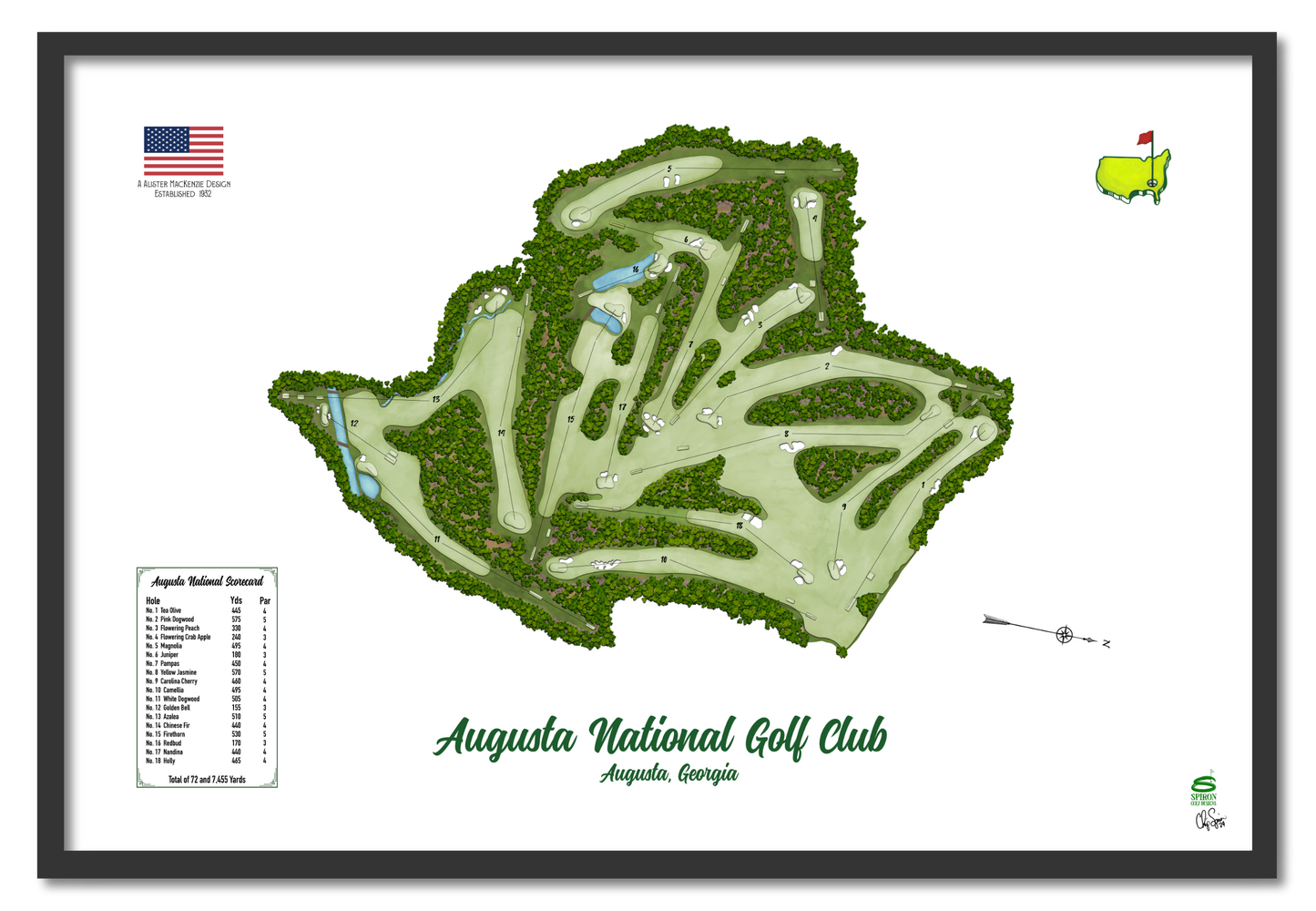 Augusta National Golf Club - Home of the Masters