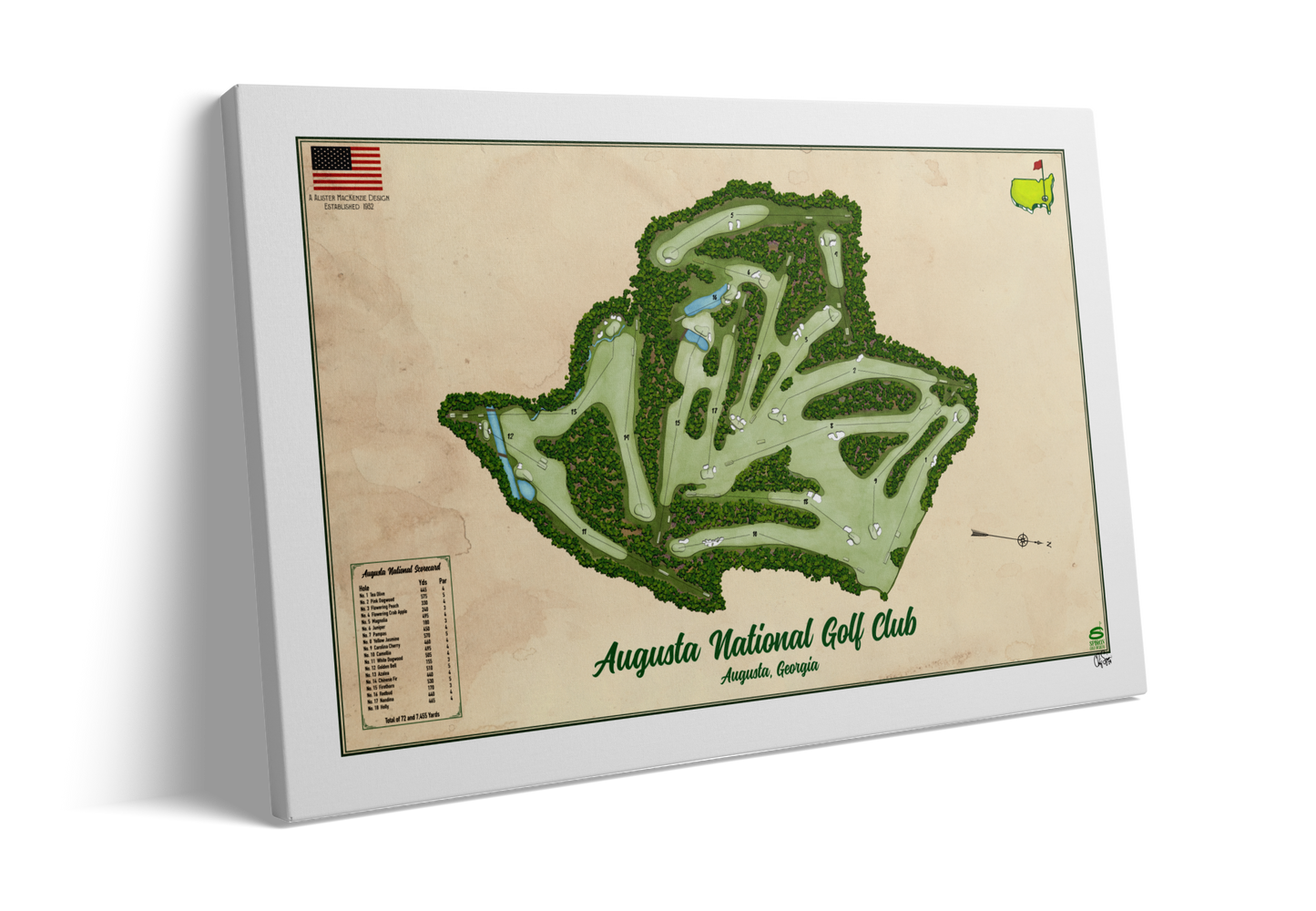 Augusta National Golf Club - Home of the Masters