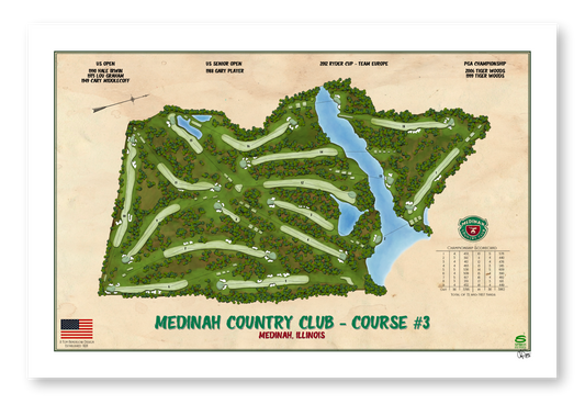 Medinah Country Club - Course No. 3
