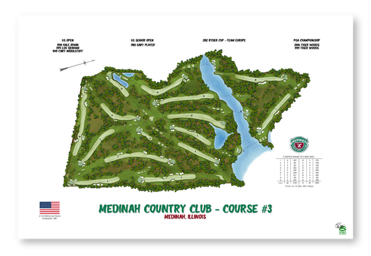Medinah Country Club - Course No. 3